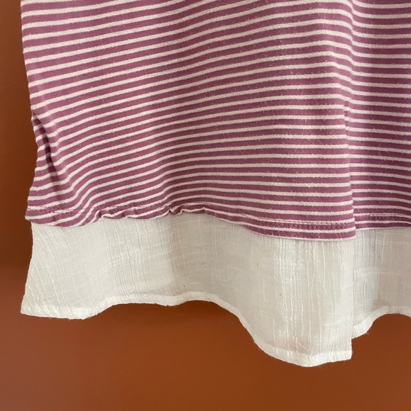 Mauve Striped Tunic - Picture 5 of 5